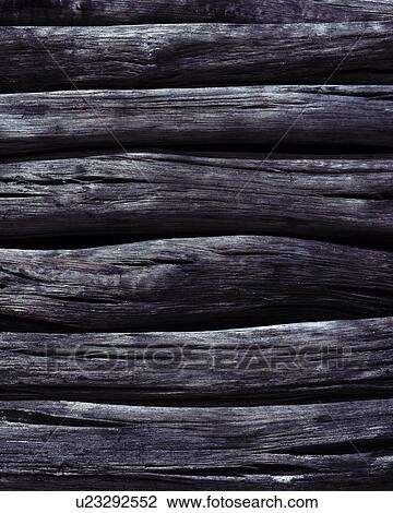 Stock Image - Japanese wood charcoal . Fotosearch