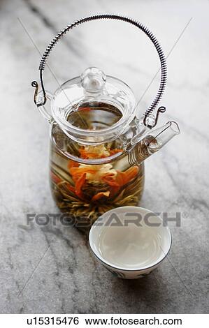 Stock Photograph - Jasmine tea. Fotosearch