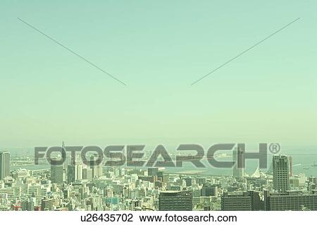 Kobe City in Bay Area View Large Photo Image Stock Image - Kobe City in Bay Area. Fotosearch