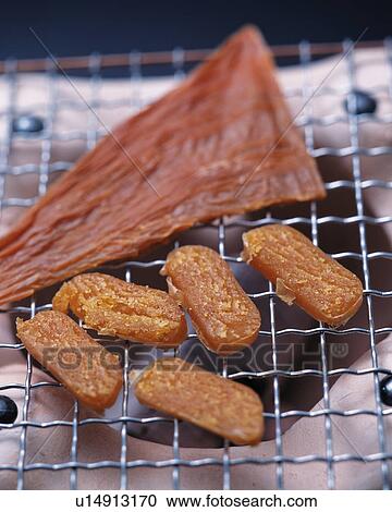 Stock Image - Konowata on a charcoal brazier. Fotosearch