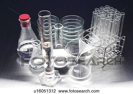 Stock Image - Laboratory equipments. Fotosearch