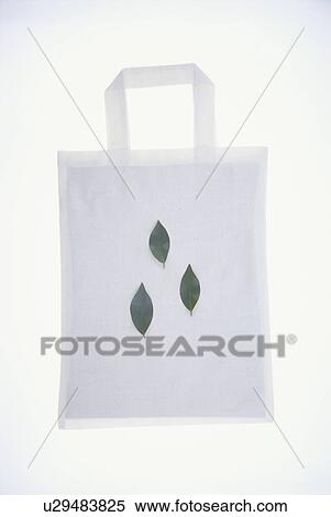 Leaveson eco-friendly bag View Large Photo Image Stock Photography - Leaveson eco-friendly bag. Fotosearch