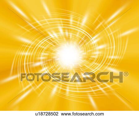 Stock Image - Light and spiral. Fotosearch