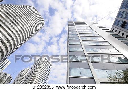 Stock Photography - Low Angle View of Skyscrapers. Fotosearch