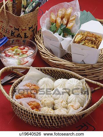 Lunch box of Chinese food View Large Photo Image Stock Photograph - Lunch box of Chinese food. Fotosearch