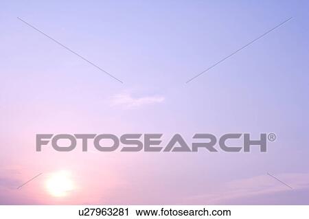Stock Image - Morning Glow. Fotosearch
