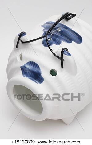 Stock Photo - Mosquito coil holder in pig ceramics. Fotosearch