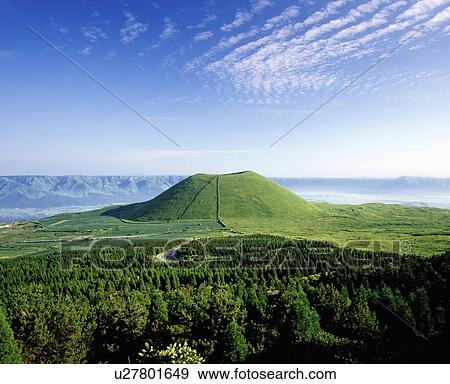 Mound in Aso, Aso city, Kumamoto prefecture, Japan View Large Photo Image Stock Photo - Mound in Aso, Aso city, Kumamoto prefecture, Japan. Fotosearch