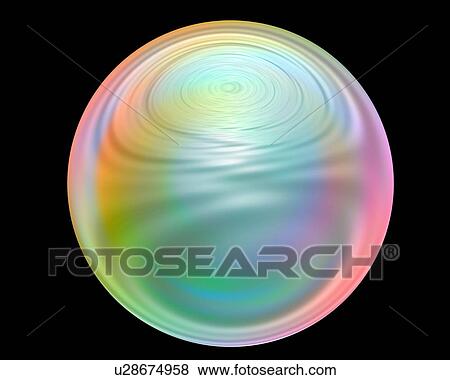 Multicoloured rippled sphere View Large Photo Image Stock Photo - Multicoloured rippled sphere. Fotosearch