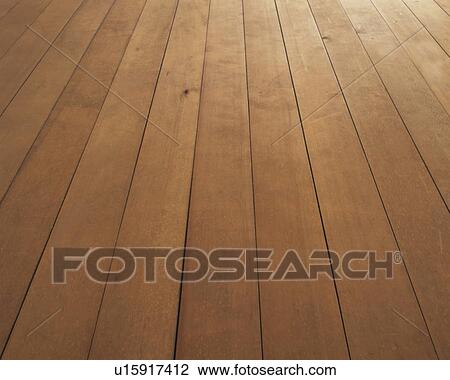 Stock Image - Natural wooden flooring. Fotosearch