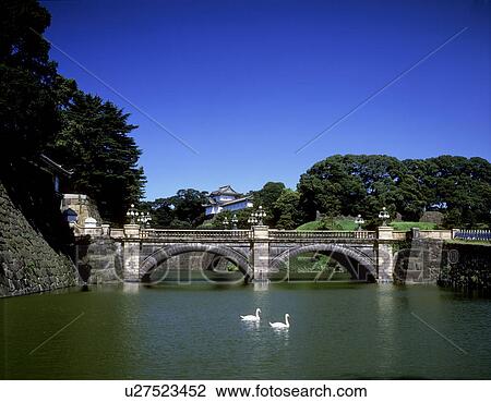 Nijubashi bridge, Tokyo prefecture, Japan View Large Photo Image Stock Image - Nijubashi bridge, Tokyo prefecture, Japan. Fotosearch