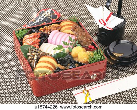 Stock Photograph - Osechi ryori. Fotosearch