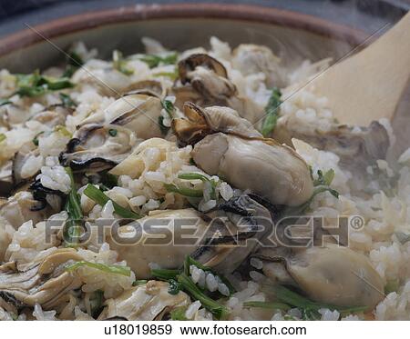 Stock Photo - Oyster rice. Fotosearch