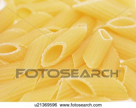 Stock Photograph - Penne pasta. Fotosearch