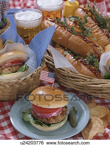 Picnic View Large Photo Image Stock Photograph - Picnic. Fotosearch