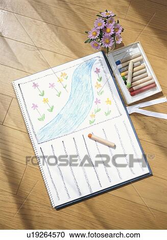 Stock Image - Picture Diary. Fotosearch