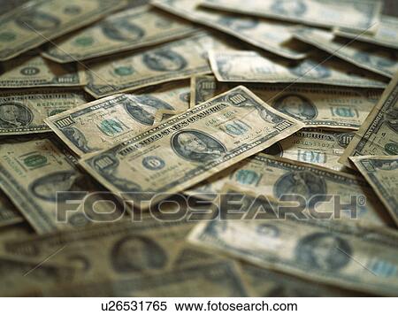 Pile of American currency View Large Photo Image Stock Photography - Pile of American currency. Fotosearch