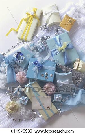 Pile of presents View Large Photo Image Stock Photo - Pile of presents. Fotosearch