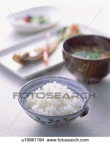 Plain boiled rice View Large Photo Image Picture - Plain boiled rice. Fotosearch