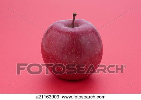 Stock Photo - Red Apple. Fotosearch