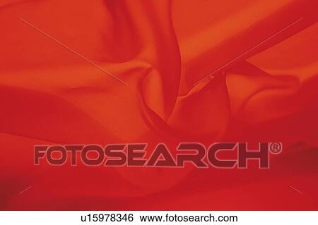 Stock Photograph - Red material. Fotosearch