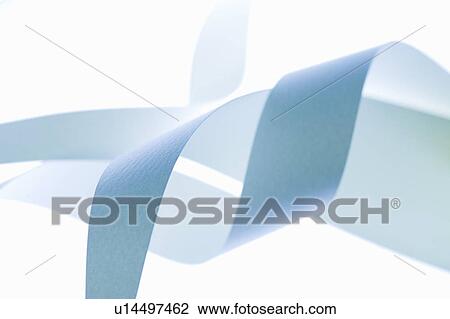 Stock Image - Ribbon on White Background. Fotosearch