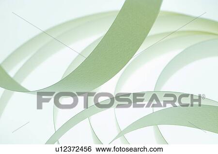 Stock Photograph - Ribbon on White Background. Fotosearch