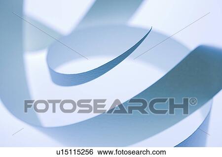 Stock Photograph - Ribbon on White Background. Fotosearch