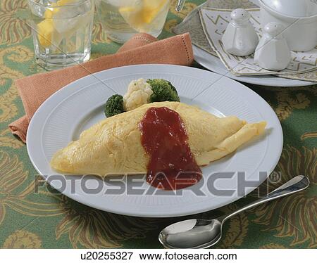 Stock Photo - Rice Omelet. Fotosearch