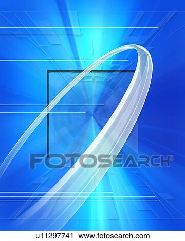 Stock Image - Ring and abstract patterns. Fotosearch