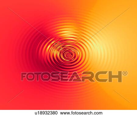 Stock Image - Rippled surface in bright colours. Fotosearch