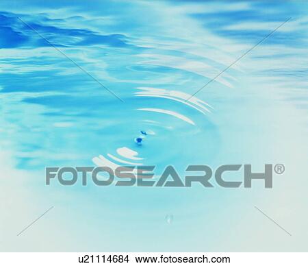 Picture - Rippled water surface. Fotosearch