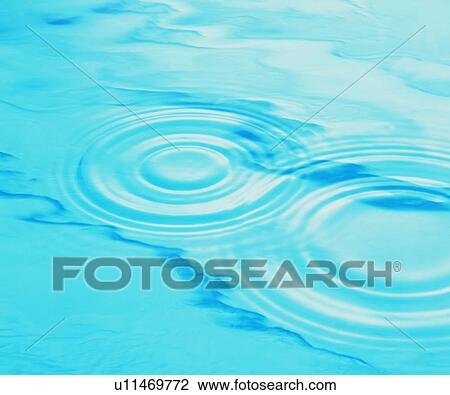 Stock Image - Rippled water surface. Fotosearch