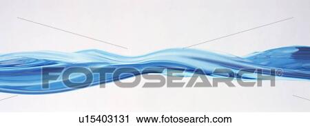 Stock Image - Rippled water surface. Fotosearch
