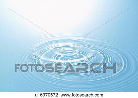 Rippled water with blue background View Large Photo Image Stock Image - Rippled water with blue background. Fotosearch