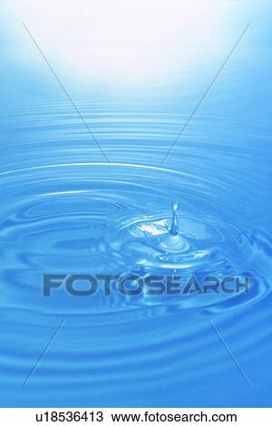 Rippled water with blue background View Large Photo Image Stock Image - Rippled water with blue background. Fotosearch