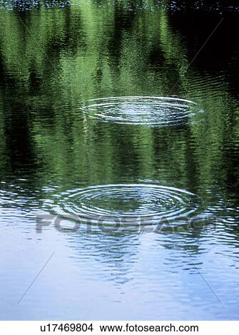 Picture - Ripples in water. Fotosearch