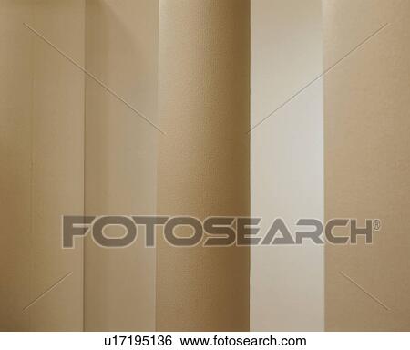 Stock Photograph - Rolled paper, close-up. Fotosearch