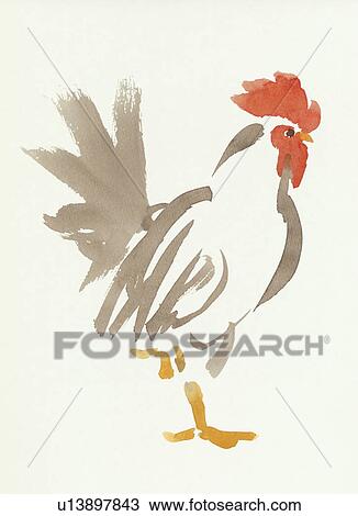 Rooster View Large Photo Image Stock Image - Rooster. Fotosearch
