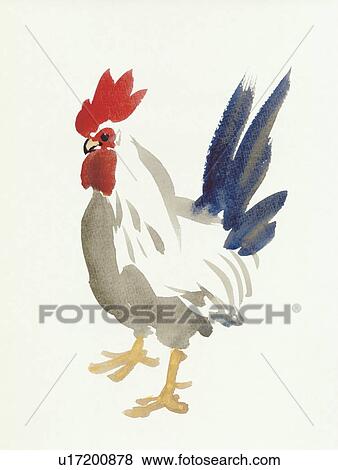 Stock Photo - Rooster. Fotosearch