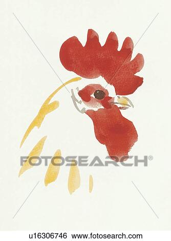 Rooster View Large Photo Image Stock Photograph - Rooster. Fotosearch