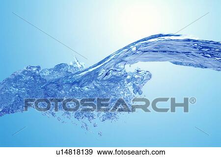 Stock Photo - Rough water surface. Fotosearch