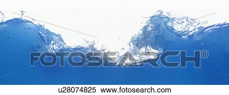 Stock Photography - Rough water surface. Fotosearch