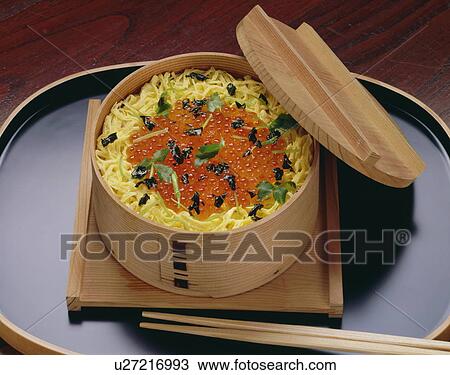 Salmon roe on rice in steamer View Large Photo Image Stock Image - Salmon roe on rice in steamer. Fotosearch
