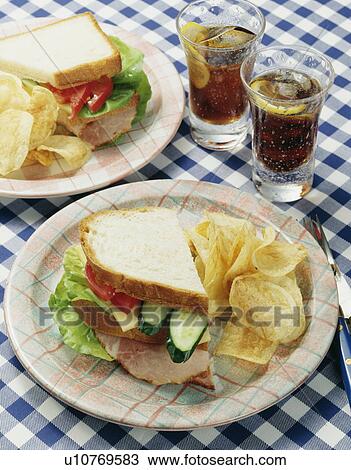 Stock Image - Sandwich. Fotosearch