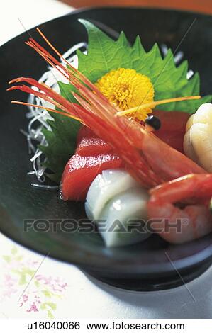 Sashimi View Large Photo Image Stock Photograph - Sashimi. Fotosearch