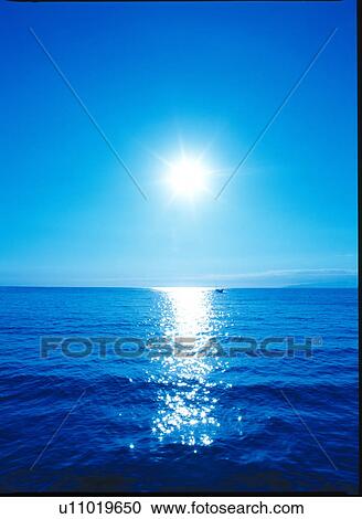 Stock Image - Sea and Sun. Fotosearch