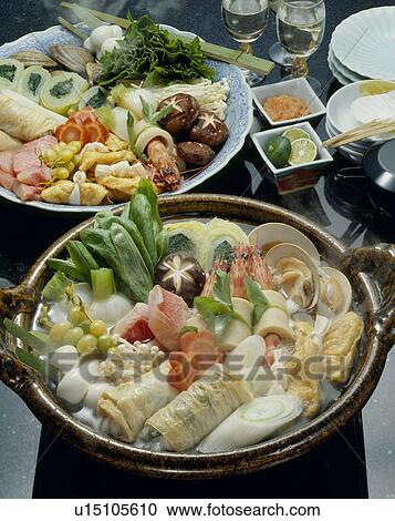 Seafood and vegetables cooked in crock pot View Large Photo Image Stock Image - Seafood and vegetables cooked in crock pot. Fotosearch