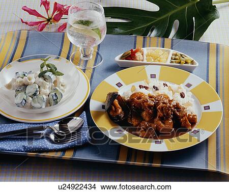 Picture - Seafood Curry. Fotosearch