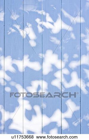 Stock Photo - Shadow of tree on deck. Fotosearch